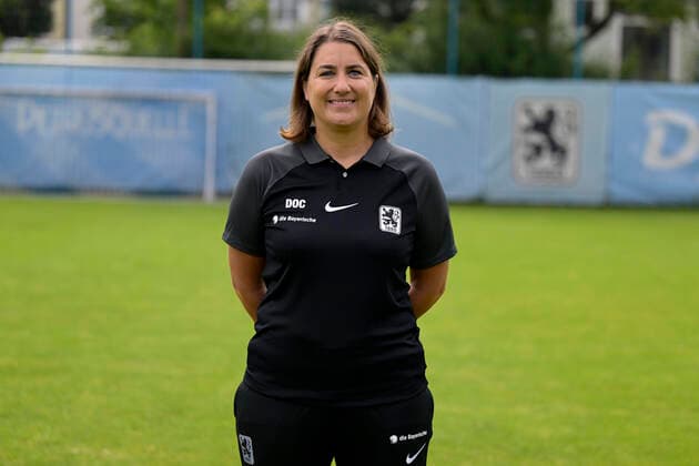 09 07 2022, football 3 league 2022 2023, TSV 1860 Munich at Grünwalder Strasse in Munich, portrait appointment 2022 2023, doctor Monika Mrosek
