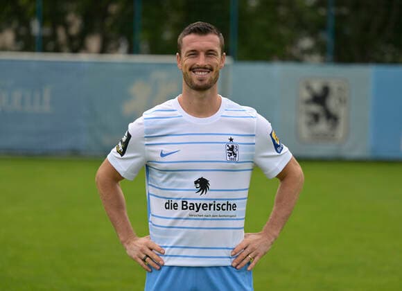 09 07 2022, football 3 league 2022 2023, TSV 1860 Munich at Grünwalder Strasse in Munich, portrait date 2022 2023, Quirin Moll TSV 1860 Munich