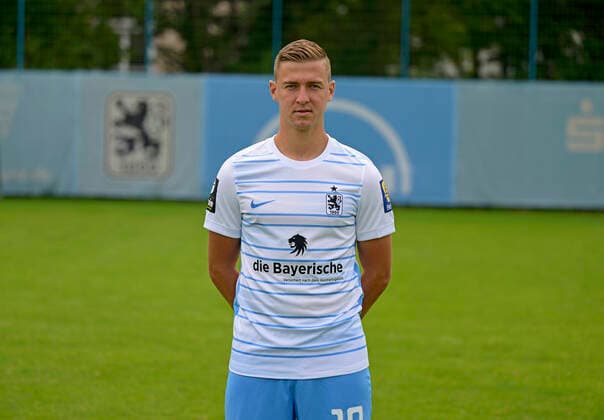 09 07 2022, football 3 league 2022 2023, TSV 1860 Munich at Grünwalder Strasse in Munich, portrait date 2022 2023, Martin Kobylanski TSV 1860 Munich
