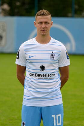 09 07 2022, football 3 league 2022 2023, TSV 1860 Munich at Grünwalder Strasse in Munich, portrait date 2022 2023, Martin Kobylanski TSV 1860 Munich