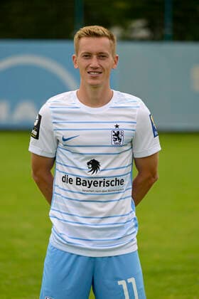 09 07 2022, football 3 league 2022 2023, TSV 1860 Munich at Grünwalder Strasse in Munich, portrait date 2022 2023, Fabian Greilinger TSV 1860 Munich