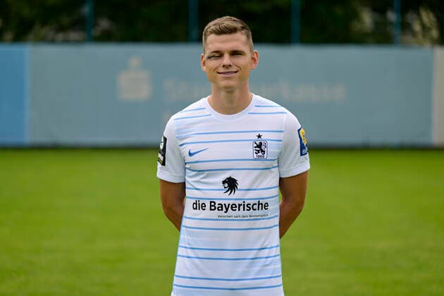 09 07 2022, football 3 league 2022 2023, TSV 1860 Munich at Grünwalder Strasse in Munich, portrait date 2022 2023, Alex Friday TSV 1860 Munich