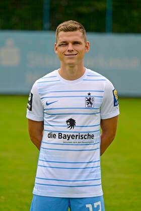 09 07 2022, football 3 league 2022 2023, TSV 1860 Munich at Grünwalder Strasse in Munich, portrait date 2022 2023, Alex Friday TSV 1860 Munich