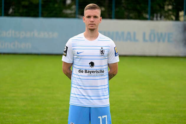 09 07 2022, football 3 league 2022 2023, TSV 1860 Munich at Grünwalder Strasse in Munich, portrait date 2022 2023, Daniel wine 1860 Munich
