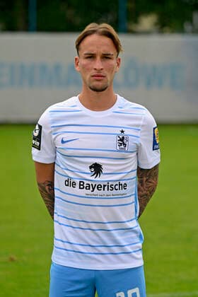 09 07 2022, football 3 league 2022 2023, TSV 1860 Munich at Grünwalder Strasse in Munich, portrait date 2022 2023, Lorenz Knöferl TSV 1860 Munich