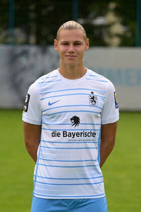 09 07 2022, football 3 league 2022 2023, TSV 1860 Munich at Grünwalder Strasse in Munich, portrait date 2022 2023, Fynn Lakenmacher TSV 1860 Munich