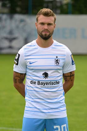 09 07 2022, football 3 league 2022 2023, TSV 1860 Munich at Grünwalder Strasse in Munich, portrait appointment 2022 2023, Yannick Deichmann TSV 1860 Munich