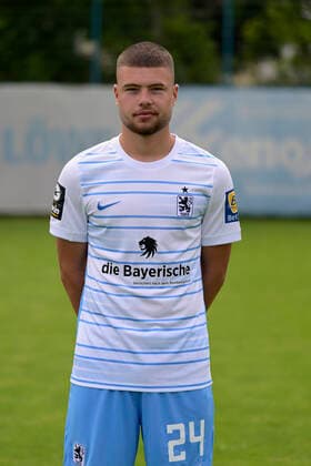 09 07 2022, football 3 league 2022 2023, TSV 1860 Munich at Grünwalder Strasse in Munich, portrait date 2022 2023, Nathan Wicht 1860 Munich