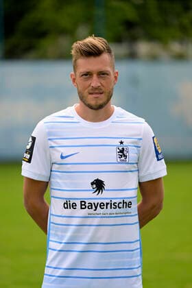 09 07 2022, football 3 league 2022 2023, TSV 1860 Munich at Grünwalder Strasse in Munich, portrait date 2022 2023, Marius Willsch TSV 1860 Munich