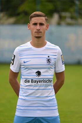 09 07 2022, football 3 league 2022 2023, TSV 1860 Munich at Grünwalder Strasse in Munich, portrait date 2022 2023, Milos Cocic TSV 1860 Munich
