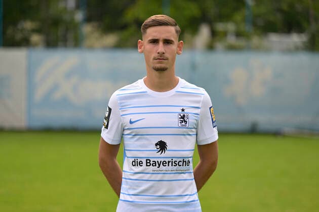 09 07 2022, football 3 league 2022 2023, TSV 1860 Munich at Grünwalder Strasse in Munich, portrait date 2022 2023, Milos Cocic TSV 1860 Munich