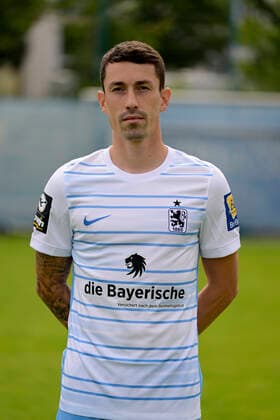 09 07 2022, football 3 league 2022 2023, TSV 1860 Munich at Grünwalder Strasse in Munich, portrait date 2022 2023, Phillipp Steinhart 1860 Munich