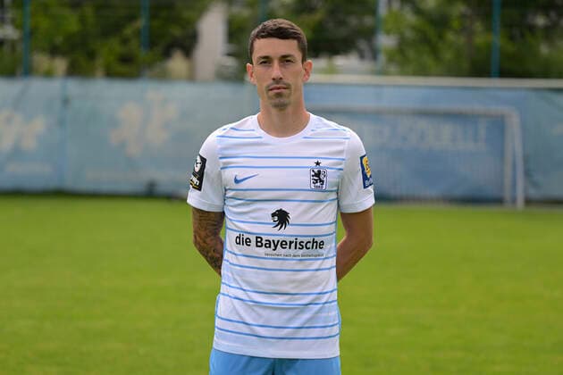 09 07 2022, football 3 league 2022 2023, TSV 1860 Munich at Grünwalder Strasse in Munich, portrait date 2022 2023, Phillipp Steinhart 1860 Munich