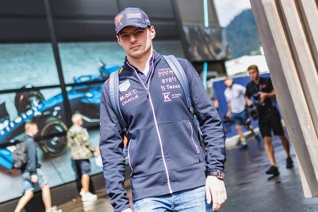10 07 2022, Red Bull Ring, Spielberg, AUT, FIA, Formula One, Austrian Grand Prix, Race, in picture Max Verstappen NED, Red Bull Racing Max Verstappen of Netherlands prior to the race for the Austrian FIA Formula One Grand Prix at the Red Bull Ring in Spielberg, Austria on 2022 07 10 Expa Spielberg EP_ang