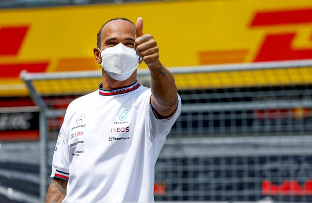 44 Lewis Hamilton GBR, Mercedes AMG Petronas F1 Team , F1 Grand Prix of Austria at Red Bull Ring on July 10, 2022 in Spielberg, Austria Photo by HOCH ZWEI Spielberg Austria