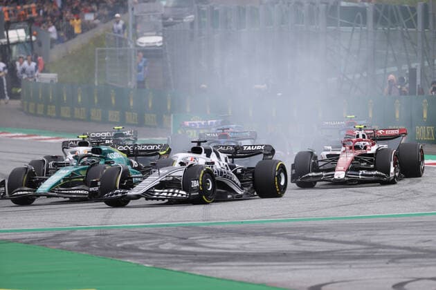 FORMULA 1 - GP of Austria 2022 SPIELBERG,AUSTRIA,10.JUL.22 - MOTORSPORTS, FORMULA 1 - Grand Prix of Austria, Red Bull Ring. Image shows Pierre Gasly (FRA AlphaTauri). Keywords: start.  GEPAxpictures xChristianxWalgram