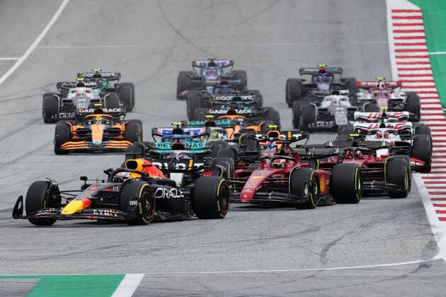 F1 Austrian Grand Prix Start of the Formula 1 Austrian Grand Prix at Red Bull Ring in Spielberg, Austria on July 10, 2022. Spielberg Austria  Copyright: xJakubxPorzyckix originalFilename:porzycki-f1austri220710_npLLP.jpg
