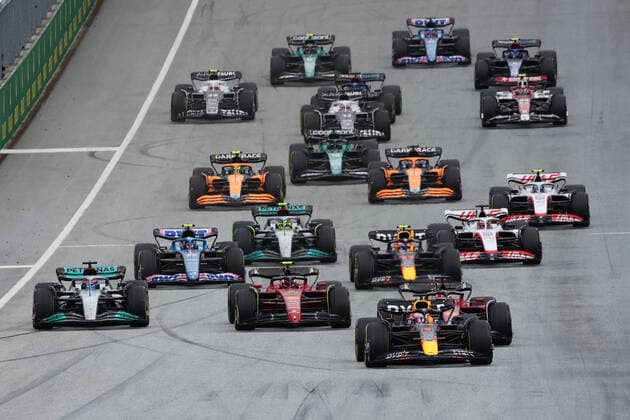 F1 Austrian Grand Prix Start of the Formula 1 Austrian Grand Prix at Red Bull Ring in Spielberg, Austria on July 10, 2022. Spielberg Austria  Copyright: xJakubxPorzyckix originalFilename:porzycki-f1austri220710_npQYQ.jpg