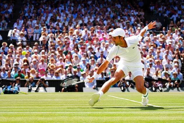 Mandatory Credit: Photo by Javier Garcia Shutterstock (13018062ah) Novak Djokovic during the Men s Singles Final Wimbledon Tennis Championships, Day 14, The All England Lawn Tennis and Croquet Club, London, UK - 10 Jul 2022 Wimbledon Tennis Championships, Day 14, The All England Lawn Tennis and Croquet Club, London, UK - 10 Jul 2022  Copyright: xJavierxGarcia Shutterstockx 13018062ah