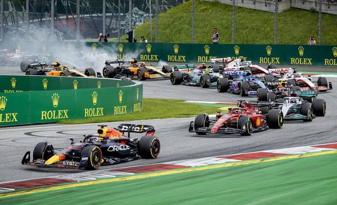 Formula 1, Austrian GP in Spielberg, The Race