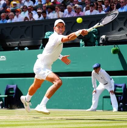Mandatory Credit: Photo by Javier Garcia Shutterstock (13018062ar) Novak Djokovic during the Men s Singles Final Wimbledon Tennis Championships, Day 14, The All England Lawn Tennis and Croquet Club, London, UK - 10 Jul 2022 Wimbledon Tennis Championships, Day 14, The All England Lawn Tennis and Croquet Club, London, UK - 10 Jul 2022  Copyright: xJavierxGarcia Shutterstockx 13018062ar