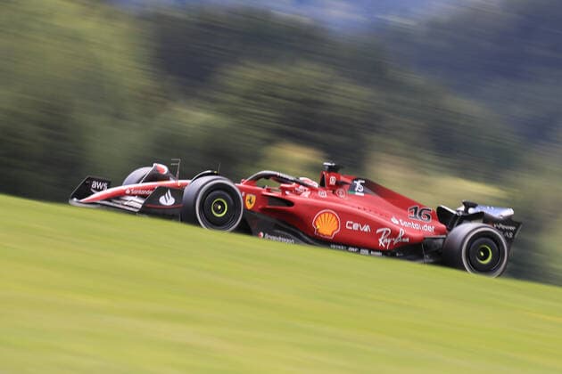 FORMULA 1 - GP of Austria 2022 SPIELBERG,AUSTRIA,10.JUL.22 - MOTORSPORTS, FORMULA 1 - Grand Prix of Austria, Red Bull Ring. Image shows Charles Leclerc (MON Ferrari).  GEPAxpictures xMarioxBuehner