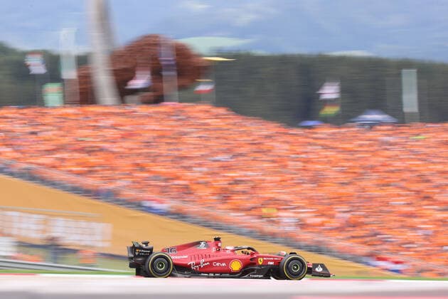 FORMULA 1 - GP of Austria 2022 SPIELBERG,AUSTRIA,10.JUL.22 - MOTORSPORTS, FORMULA 1 - Grand Prix of Austria, Red Bull Ring. Image shows Charles Leclerc (MON Ferrari).  GEPAxpictures xChristianxWalgram