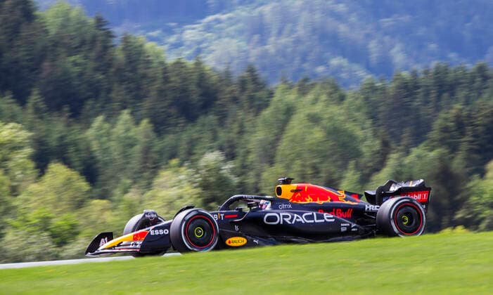 FORMULA 1 - GP of Austria 2022 SPIELBERG,AUSTRIA,10.JUL.22 - MOTORSPORTS, FORMULA 1 - Grand Prix of Austria, Red Bull Ring. Image shows Max Verstappen (NED Red Bull Racing).  GEPAxpictures xWolfgangxJannach