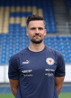 Janning Michels Athletics and Rehab Trainer Eintracht Braunschweig 2 BL, Portraettermin 2022 2023