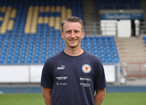 Marcel Goslar Video Analyst Eintracht Braunschweig 2 BL, Portraettermin 2022 2023