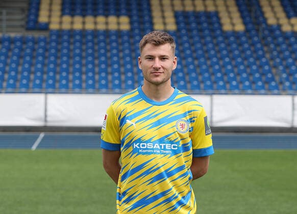 Luis Goerlich Eintracht Braunschweig 2 BL, portrait date 2022 2023