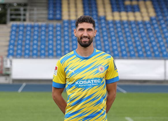 Fabio Kaufmann Eintracht Braunschweig 2 BL, portrait date 2022 2023
