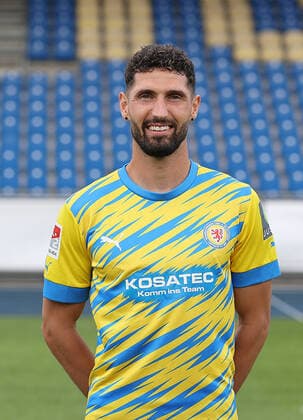 Fabio Kaufmann Eintracht Braunschweig 2 BL, portrait date 2022 2023