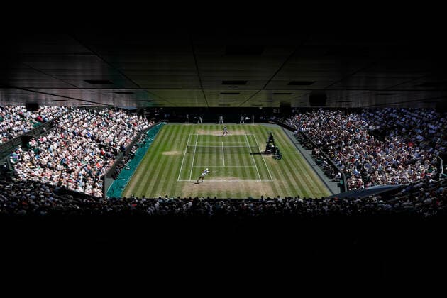 Tennis, Wimbledon, Mens Final, Novak Djokovic - Nick Kyrgios