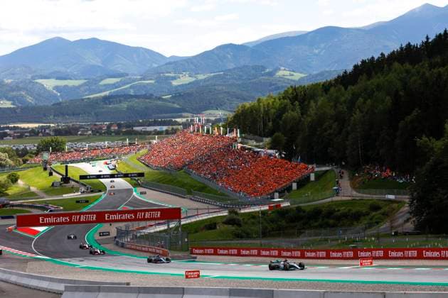 63 George Russell GBR, Mercedes AMG Petronas F1 Team , Spielberg Austria