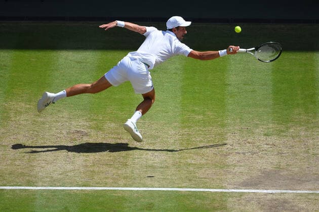 Novak Djokovic (Ser) defeated Nick Kyrgios (Aus) in the men™s single final of Wimbledon 2022 TENNIS : Wimbledon 2022 : 10 07 2022 AntoineCouvercelle Panoramic 