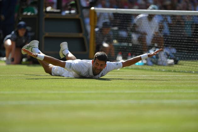 Novak Djokovic (Ser) defeated Nick Kyrgios (Aus) in the men™s single final of Wimbledon 2022 TENNIS : Wimbledon 2022 : 10 07 2022 AntoineCouvercelle Panoramic 