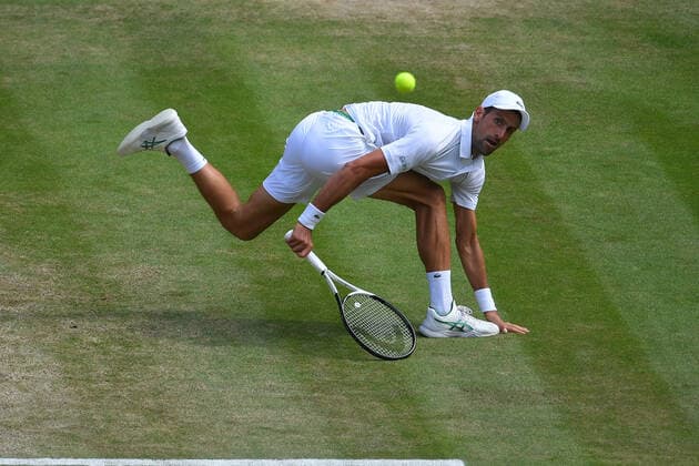 Novak Djokovic (Ser) defeated Nick Kyrgios (Aus) in the men™s single final of Wimbledon 2022 TENNIS : Wimbledon 2022 : 10 07 2022 AntoineCouvercelle Panoramic 