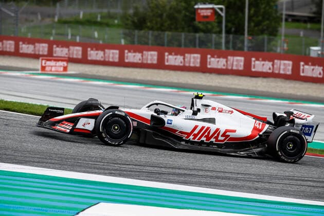 47 Mick Schumacher DEU, Haas F1 Team , F1 Grand Prix of Austria at Red Bull Ring on July 10, 2022 in Spielberg, Austria Photo by HOCH ZWEI Spielberg Austria