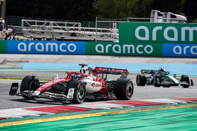 77 Valtteri Bottas FIN, Alfa Romeo F1 Team ORLEN , F1 Grand Prix of Austria at Red Bull Ring on July 10, 2022 in Spielberg, Austria Photo by HOCH ZWEI Spielberg Austria