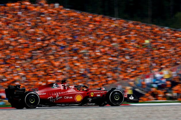16 Charles Leclerc MCO, Scuderia Ferrari , F1 Grand Prix of Austria at Red Bull Ring on July 10, 2022 in Spielberg, Austria Photo by HOCH ZWEI Spielberg Austria