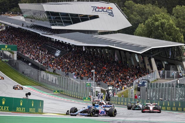 31 OCON Esteban (fra), Alpine F1 Team A522, action during the Formula 1 Rolex Grosser Preis Von Osterreich 2022, 2022 Austrian Grand Prix, 11th round of the 2022 FIA Formula One World Championship, WM, Weltmeisterschaft from July 8 to 10, 2022 on the Red Bull Ring, in Spielberg, Austria - F1 - AUSTRIAN GRAND PRIX 2022 - RACE DPPI Panoramic  00122027__R5_2680