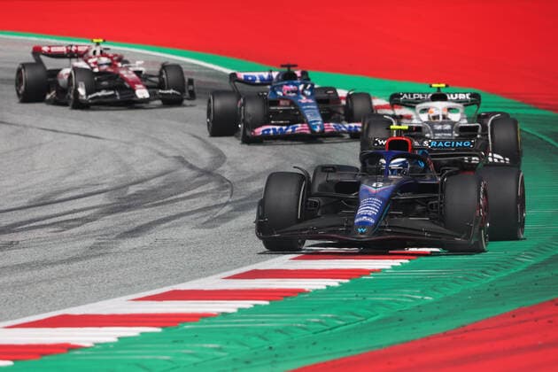 F1 Austrian Grand Prix Nicholas Latifi of Williams-Mercedes during the Formula 1 Austrian Grand Prix at Red Bull Ring in Spielberg, Austria on July 10, 2022. Spielberg Austria  Copyright: xJakubxPorzyckix originalFilename:porzycki-f1austri220710_np7XN.jpg