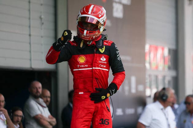 F1 Austrian Grand Prix Charles Leclerc of Ferrari celebrates after he won the Formula 1 Austrian Grand Prix at Red Bull Ring in Spielberg, Austria on July 10, 2022. Spielberg Austria  Copyright: xJakubxPorzyckix originalFilename:porzycki-f1austri220710_npOfm.jpg