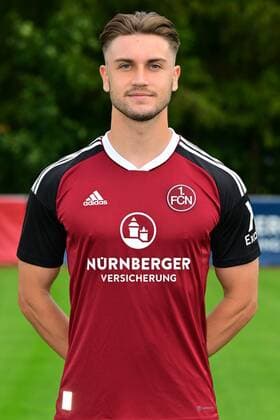 06 07 2022 1 FC Nuremberg FCN Club U23 Regionalliga Saison 2022 2023 Fototermin Porträttermin Pressterminin Presentation Einzelbild Einzelelfoto Portrait Kopfbild Erik Basista 1 FC Nuremberg II Einzelbild Einzelelfoto Portrait Kopfbild