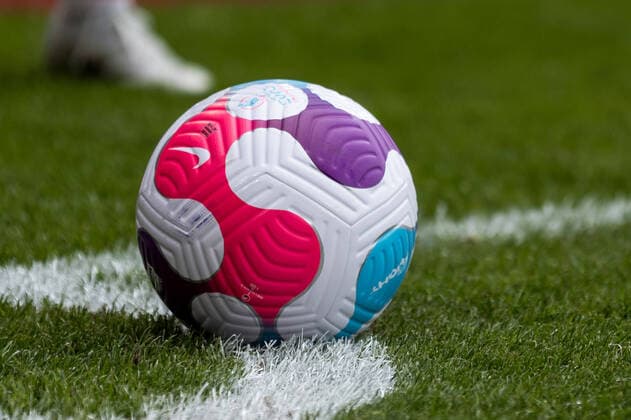 UEFA WOMENS EURO ENGLAND 2022 Austria Northern Ireland 11 07 2022 The match ball UEFA WOMENS EURO ENGLAND 2022 Austria Northern Ireland St Marys Stadium, Southampton, 11 07 2022 Copyright: xBEAUTIFULxSPORTS Wunderlx