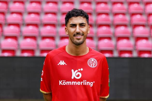 Mainz, MEWA Arena, 11 07 2022, team photo 1 Bundesliga 1 FSV Mainz 05, Aymen Barkok 4