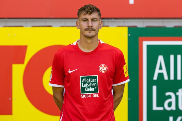 Kevin Kraus 1 FC Kaiserslautern , media day, 1 FC Kaiserslautern, 2 Bundesliga, football, 12 07 2022 media day, 1 FC Kaiserslautern, 2 Bundesliga, football, 12 07 2022 Copyright: xEibner-Pressefoto AlexanderxNeisx