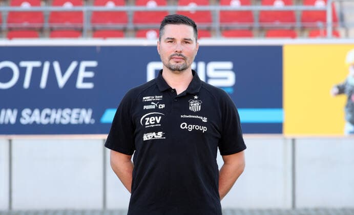 Teampraesentation Zwickau 12 07 2021 Physiotherapist Christian Puschmann FSV Zwickau 3 Liga, Porträttermin 2022 2023 , Zwickau, 12 07 2021, GGZ Arena Zwickau, Football ,