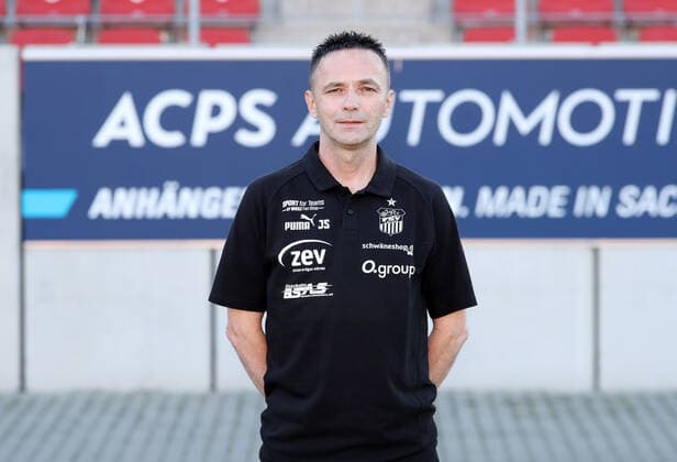 Teampraesentation Zwickau 12 07 2021 Team manager Jens Schubert FSV Zwickau 3 Liga, Porträttermin 2022 2023 , Zwickau, 12 07 2021, GGZ Arena Zwickau, Football ,
